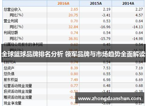 全球篮球品牌排名分析 领军品牌与市场趋势全面解读