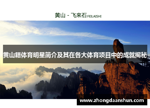 黄山籍体育明星简介及其在各大体育项目中的成就揭秘